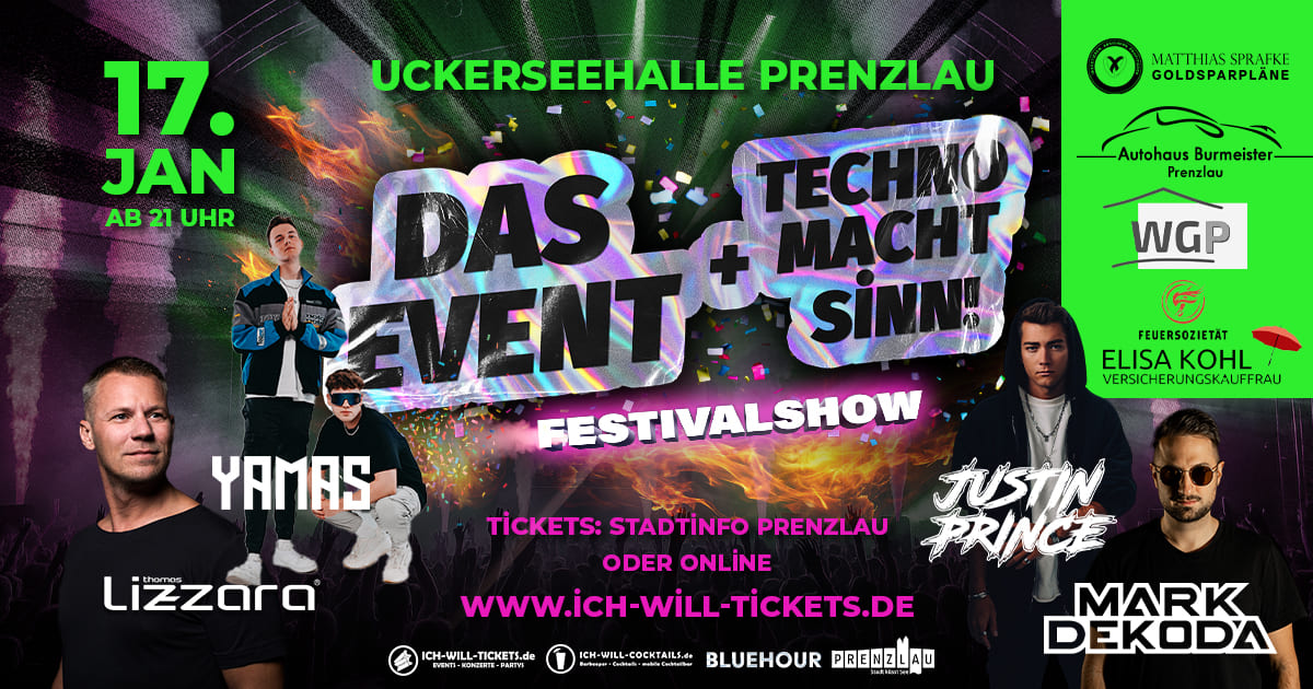 DAS EVENT + TECHNO MACHT SINN DAS EVENT + TECHNO MACHT SINN