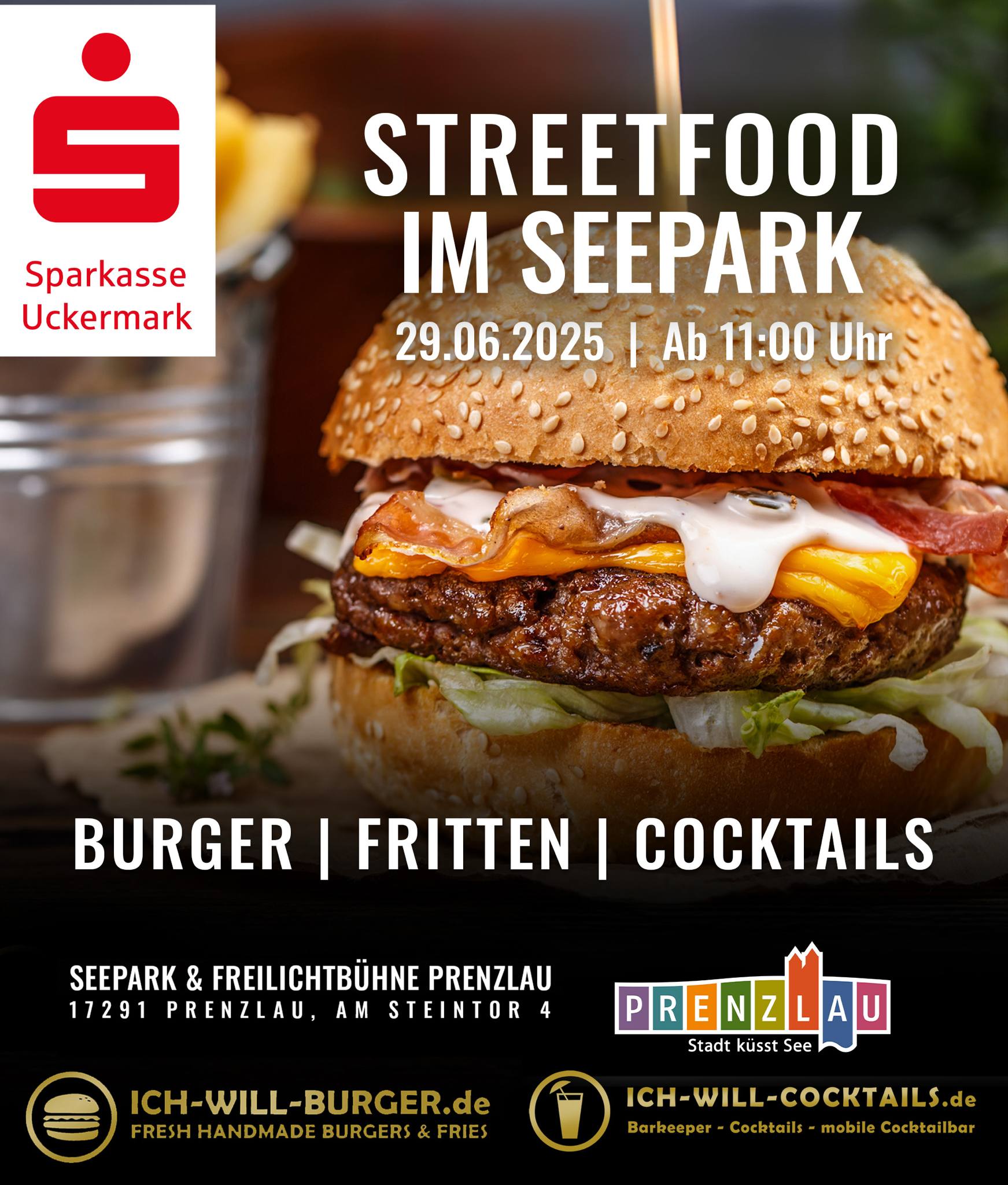 STREETFOOD IM SEEPARK I EINTRITT FREI!
